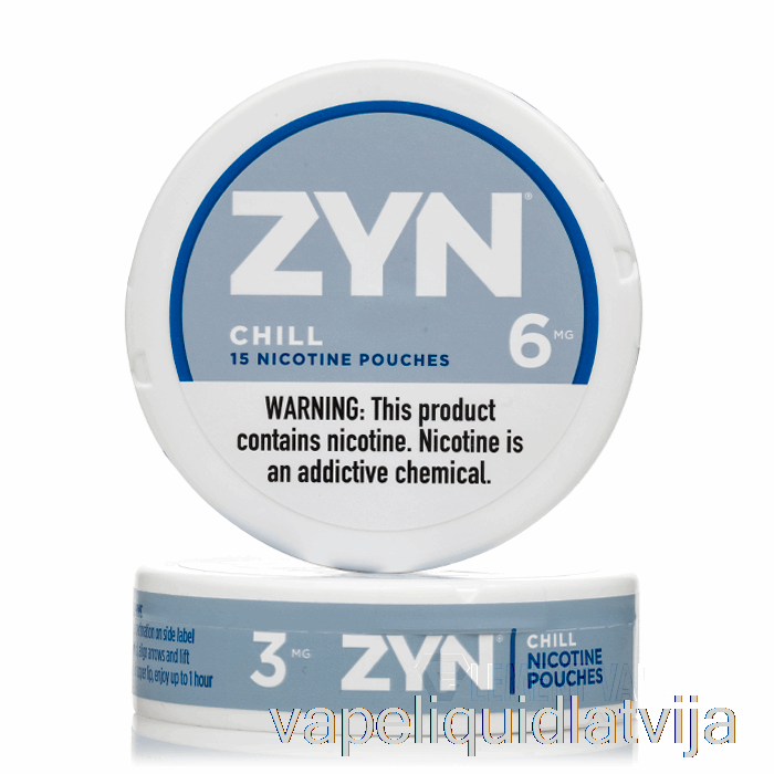 Zyn Nikotīna Maisiņi - Chill 3mg (5-pack) Vape šķidrums